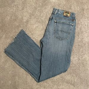 Lucky Brand Dungarees, size 33
